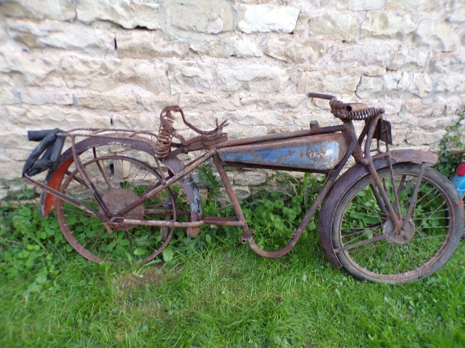 175 250 Orion Sport 1925 moto à transmission courroie jantes talon 12924 Gallery Image 4