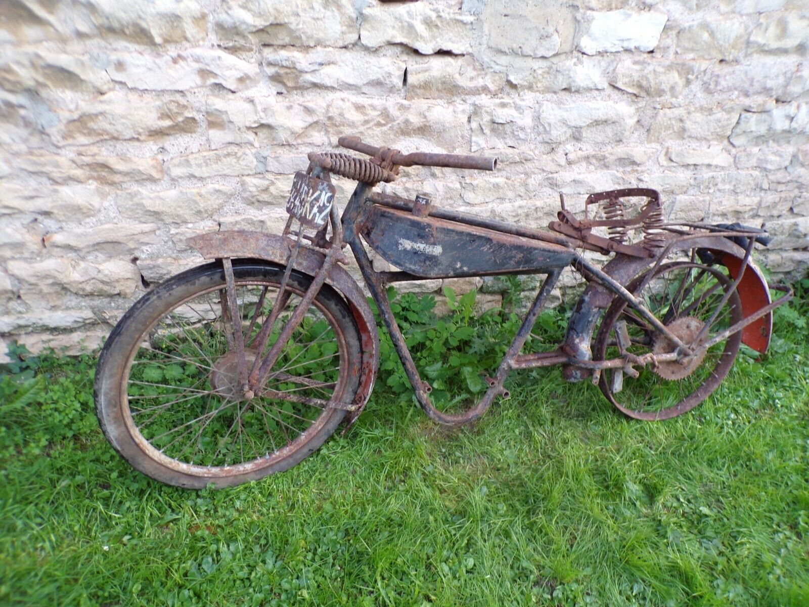 175 250 Orion Sport 1925 moto à transmission courroie jantes talon 12924 Gallery Image 6