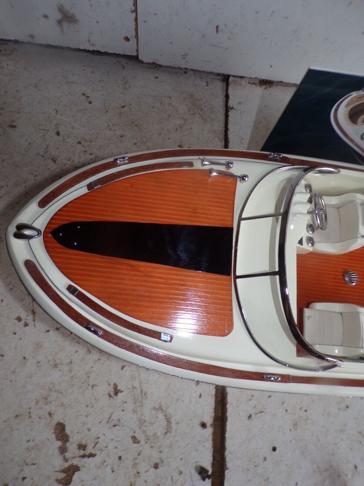 Maquette Bateau 70 cm long Runabout Chris Kraft 13624 Gallery Image 8