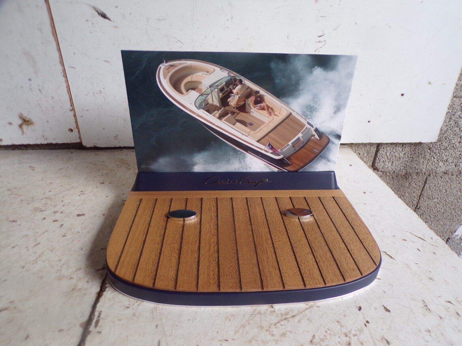 Maquette Bateau 70 cm long Runabout Chris Kraft 13624 Gallery Image 9