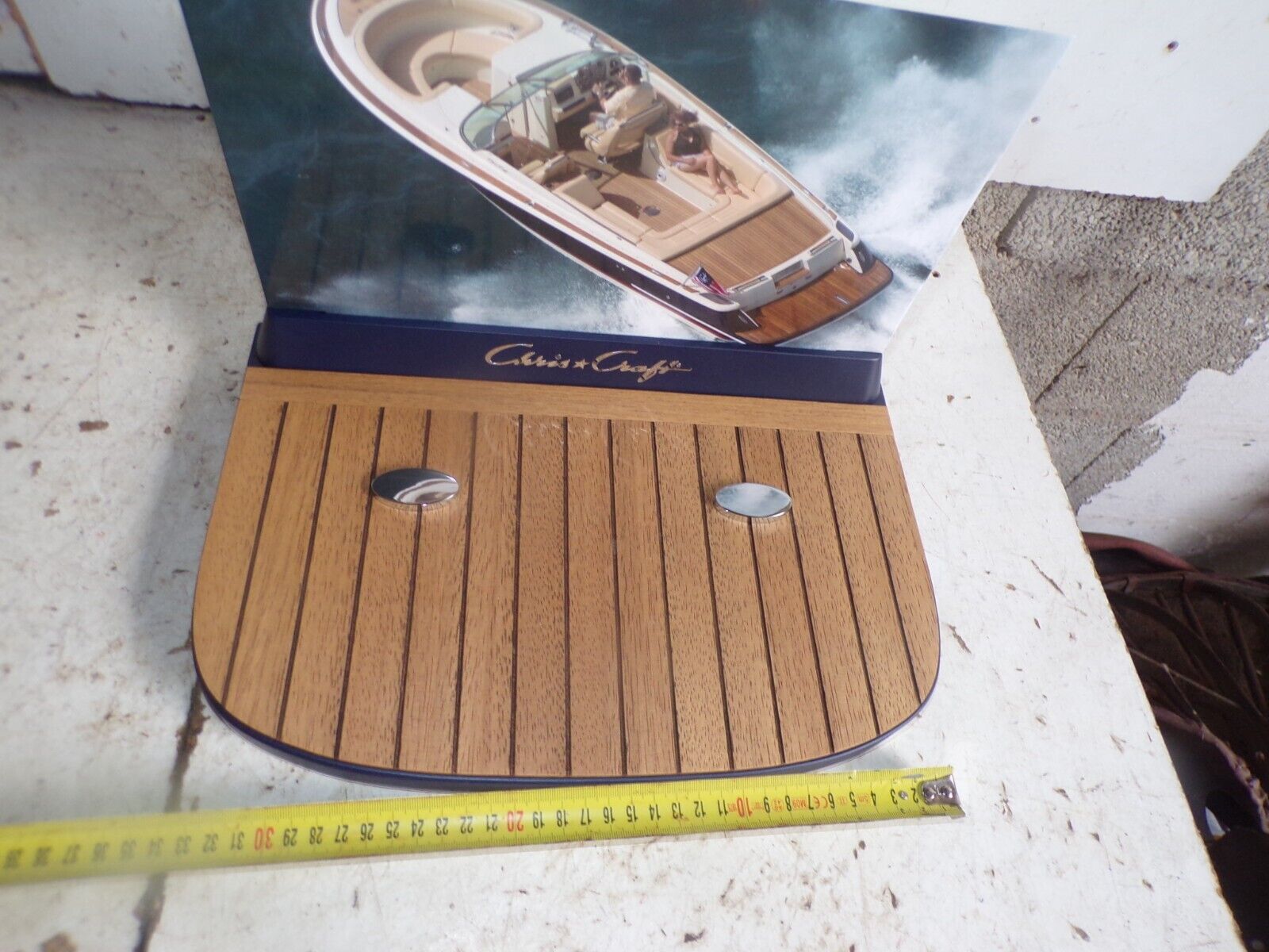 Maquette Bateau 70 cm long Runabout Chris Kraft 13624 Gallery Image 10