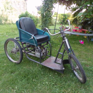Tricycle poirier moteur 50 cc Sachs deux vitesses automatique 5625 – Image 1