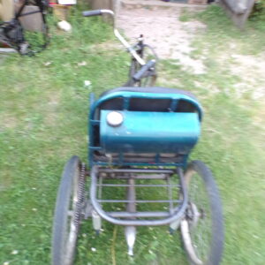 Tricycle poirier moteur 50 cc Sachs deux vitesses automatique 5625 – Image 2