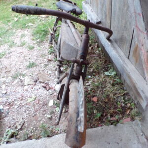 Cadre guidon garde boue selle frein fourche réservoir poulie terrot 175 L 2725 – Image 11