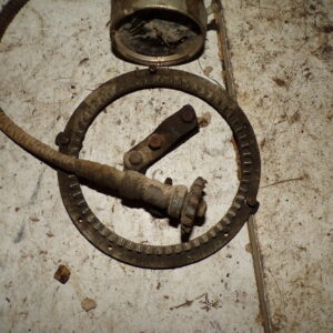 Rare gros compteur inversé 130 km/h 250 350 cm3 ED + entraineur + renvoi + couronne + cable – Image 4