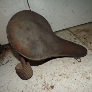 selle brown années 20 entretube courroie motobecane peugeot terrot ultima 11025 – Image 7