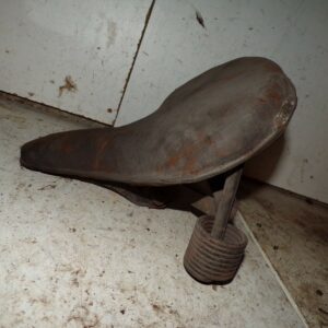 selle brown années 20 entretube courroie motobecane peugeot terrot ultima 11025 – Image 8