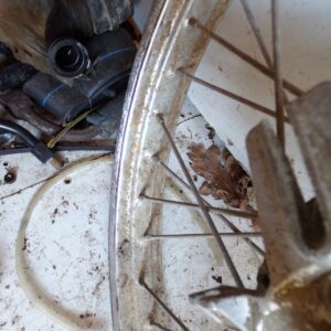 paire de jantes roues 50 56 59 17" motobecane mobylette 12925 – Image 5