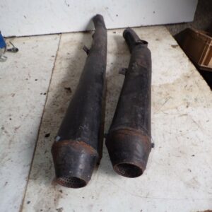 Paire de pot echappement course non homologués ssd darmah ss Ducati 12725 – Image 3