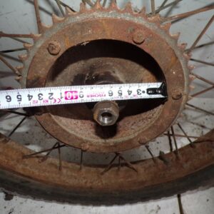 jante roue 125 175 moto ancienne monet goyon alcyon peugeot radior autre 111224 – Image 4