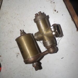 gros carburateur bronze incomplet 25mm moto ancienne collection 4225 – Image 2