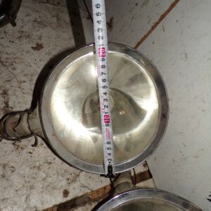 Paire de phare chromé CIBIE Automobile moto terrot 350 500 21025 – Image 1