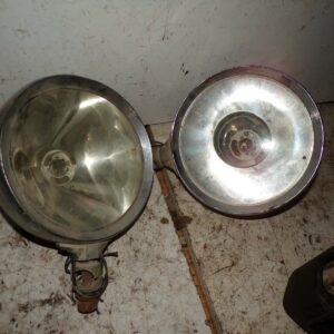 Paire de phare chromé CIBIE Automobile moto terrot 350 500 21025 – Image 2