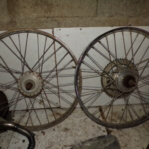 deux jantes roues peugeot BB 19" mobylette 11025 – Image 4