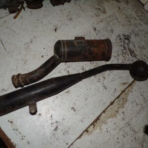 pot echappement intermédiaire+ silencieux peugeot mobylette 91224