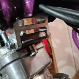 Support moteur AV10 sur cadre Av7 mobylette motobecane 68 88 89 SP 98 etc – Image 5