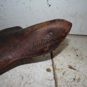 rare selle indian vélo bma cuir 8825 – Image 3