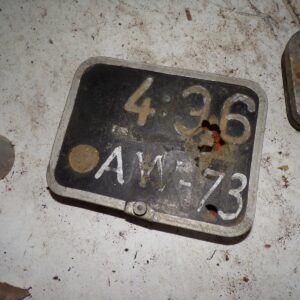 plaque rétroéclairée années 30 moto 250 350 175 peugeot terrot option 8425