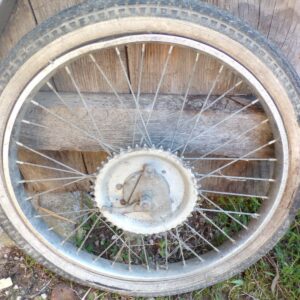 jante roue arrière 19" 46 49 ?  motobecane mobylette 11325