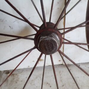 deux jantes roues Peugeot frères valentigney landeau ou tricycle enfant 10624 – Image 3