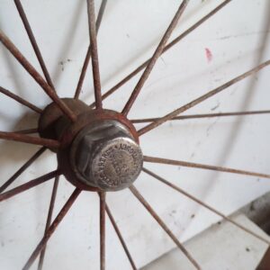 deux jantes roues Peugeot frères valentigney landeau ou tricycle enfant 10624 – Image 4