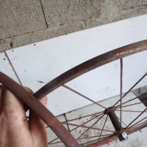 deux jantes roues Peugeot frères valentigney landeau ou tricycle enfant 10624 – Image 5