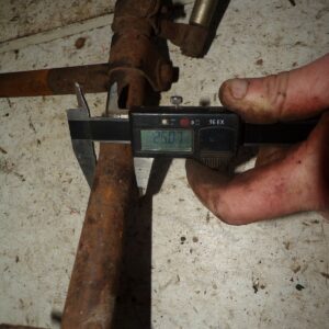 guidon 25mm Motobecane B1 100cc 6126 – Image 3