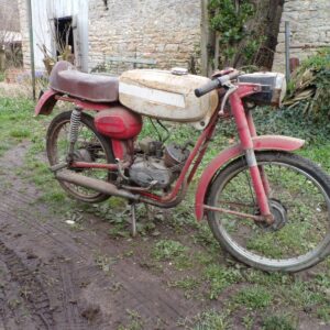 cyclosport Mobylette Malaguti 3MC à vitesses années 60 moto collection 7226 – Image 1