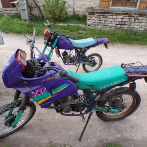 Lot de deux XP Peugeot mobylette 7326