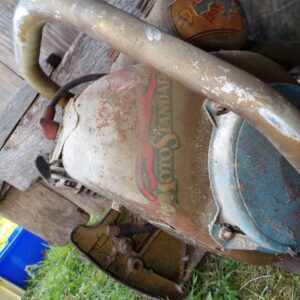 motostandard clinton chain saw tronçonneuse 1960 collection vintage 4326 – Image 3