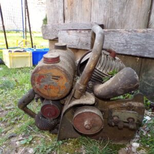 motostandard clinton chain saw tronçonneuse 1960 collection vintage 4326 – Image 4