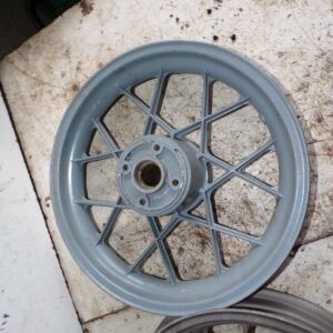 Paire de 12" mini roues jantes batons mobylette italienne 5326 – Image 5