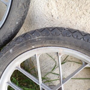 paire de jantes Sachs minarelli ? roues batons 16" mobylette italienne 5326 – Image 3