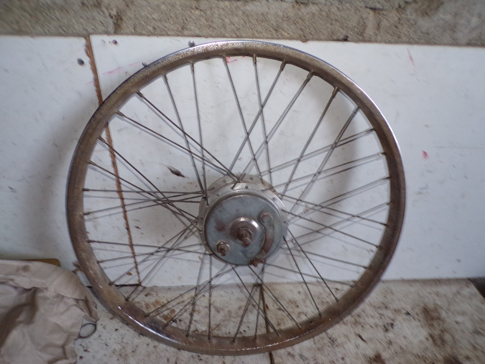 roue jante avant  19″ 76 79  motobecane mobylette 9226