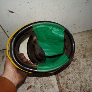 casque cross années 70 début 80 fait maison histoire vintage collection 4326 – Image 4