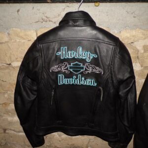 blouson cuir moto XS Harley davidson 4326