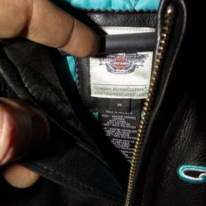 blouson cuir moto XS Harley davidson 4326 – Image 3