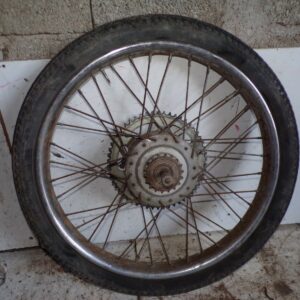 roue jante arrière 18" 85 88  motobecane mobylette 9226 – Image 3