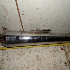 pot echappement silencieux accessoire moto chromé 41025