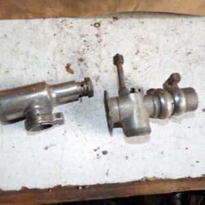 lot 2 corps carburateur bronze 175 250 moto mobylette ancienne 41025