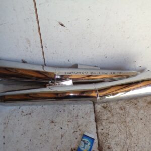 kawasaki GPZ 1100 R 1000 1981 diam38 pots echappement neuf silencieux Busso 5326