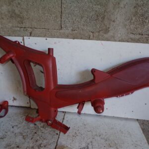 cadre en apprêt rouge spr sp50 route mobylette motobécane 7526