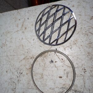 grille phare chrome gros phare rond 94 mobylette motobecane 7526