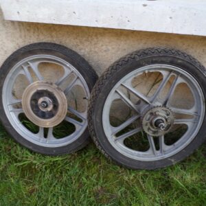 paire jantes roues grimeca cagiva benelli ou autre italienne 5326