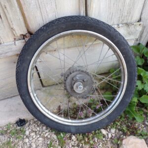 paire de jantes roues 16" mobylette italienne 5326