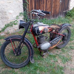 Moto collection Thomann 125cc moteur zurcher déco Tattoo salon tatouage 10626