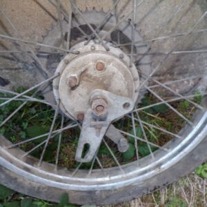 Paire de jantes roues Peugeot 17" TSR RAllye mobylette 8926