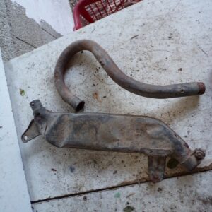 pot échappement coude hs Honda 125 SL 5826